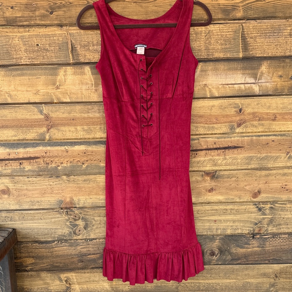 Western Style Sleeveless Dress